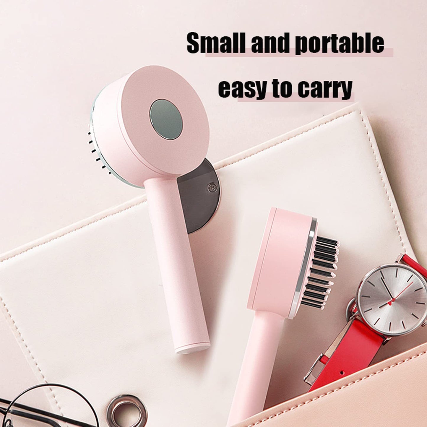 One-key Self-cleaning Hair Brush For Women Curly Hair Brush Anti-Static Airbag Massage